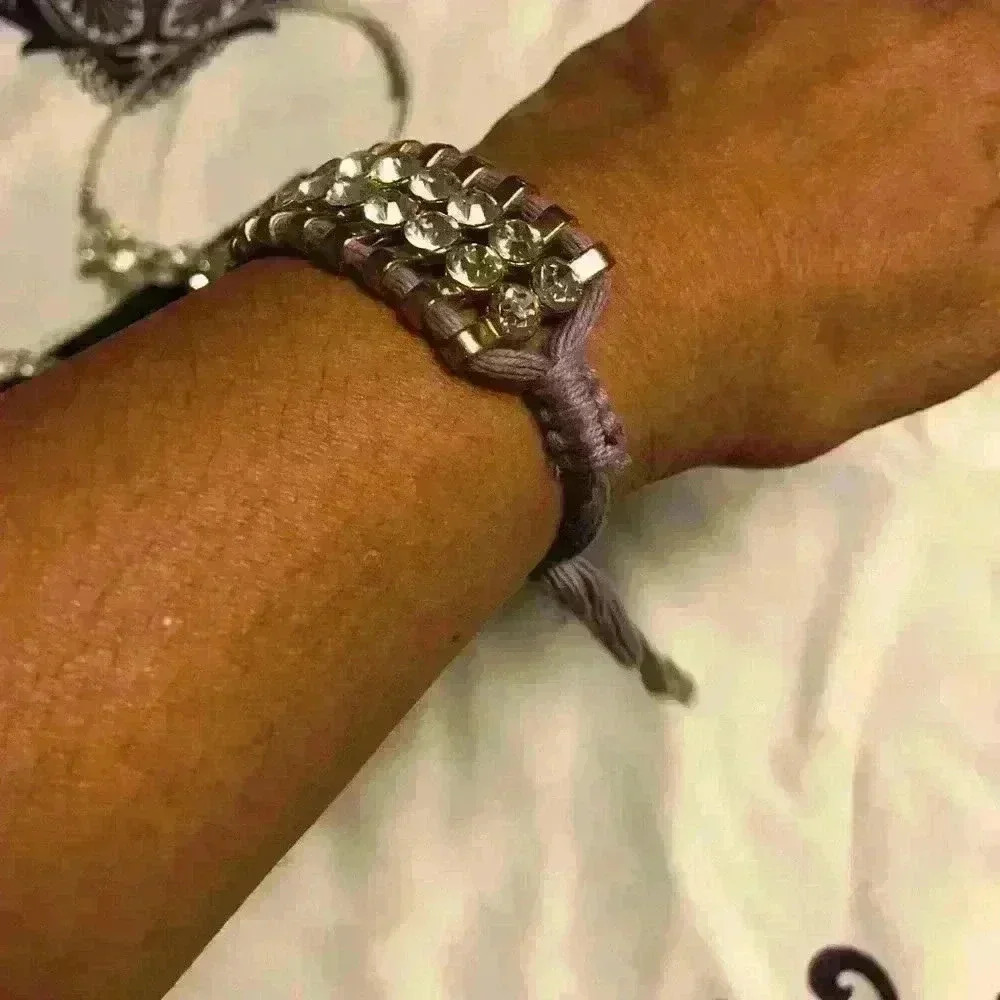 🎉 TWO Rhinestone Adjustable Bracelets🔥 - Picture 5 of 7